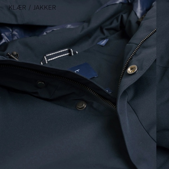 New Gant ‘the commuter’ navy lined jacket - Picture 6 of 8